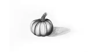 Kolay Bal Kabağı Çizimi - Easy Pumpkin Drawing - Draw With Me