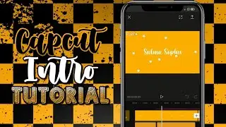 How To Make An Animated Intro On CapCut (Preview) 