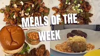 Meals of the week | family dinner ideas