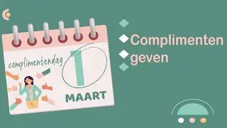 Complimenten geven (#NT2, #learndutch, #nederlandsleren, Waystage, A2, 1.2, Threshold, B1, 2.1, 2.2)