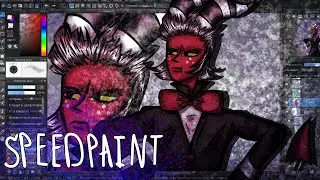|| Speedpaint || Helluva Boss. Character Moxxie\ Адский босс. Персонаж Мокси