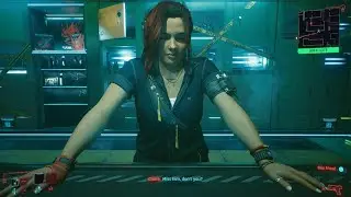 Cyberpunk 2077 Ordering a Jackie Welles
