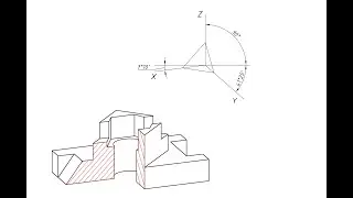 Построение прямоугольной диметрии в AutoCAD