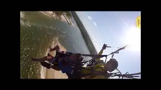Praia do Futuro passeio de parapente Escola Fortaleza Voo Livre