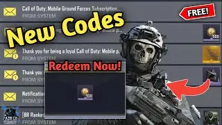 New Call Of Duty Mobile Redeem Code 2026 | How to get Free Ghost Skin | Free CP