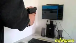 Operation Wolf en un PC-ARCADE (MAME) jugando con Wiimote
