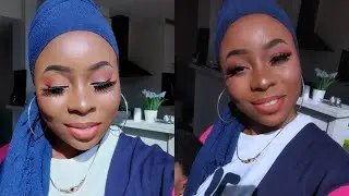 EID MAKE UP TUTOTIAL IN HAUSA LANGUAGE|A.Roubamat