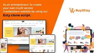 Etsy Clone | Multivendor Marketplace Website |  Buy2etsy