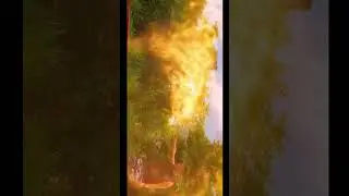 Fire on hand Edit | VfX Edit | Visual Effect # shorts