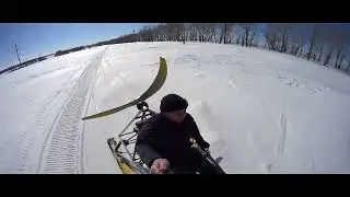 Легкие аэросани 7 л.с.