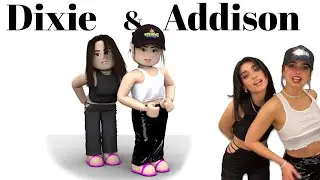 Adddison Rae and Dixie Damelio Tiktok dance