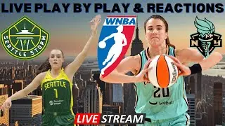 Seattle Storm vs New York Liberty I WNBA Live I Play By Play & Reactions