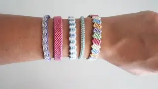 5 Easy Friendship Bracelet Ideas for Beginners | How to Make Thread Bracelet