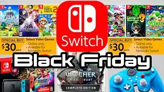 All Nintendo Switch Black Friday Deals and Sales!