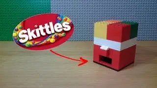 Как сделать ДИСПЕНСЕР SKITTLES из LEGO (4 функции)