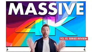 GIANT Home Theater TV 🤯 TCL TV Review! 98 Inch TV REVIEW