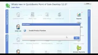 How to fix invalid product number error | Quickbooks Pos