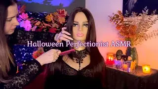 ASMR Perfectionist & Precise Fixing | Hair Brushing, Combing, Styling, Makeup, Jewellery & Clothing