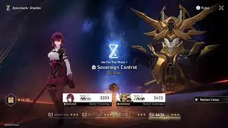 [HONKAI STAR RAIL] 1st Try Apocalyptic Shadow Sovereign Control