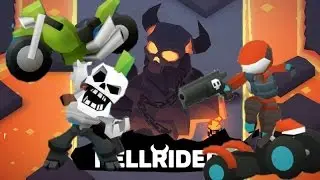 hellrider 2 обзор игры ( Русский спец ),гоняем на мотике.