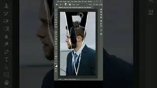 Photo design idea - Paper Tear Effect tutorial in Photoshop | #ideahub | #shorts