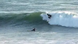 Surfing Santa Cruz Pleasure Point