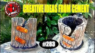 DIY | CREATIVE WAY OF MODIFYING OLD BROKEN MOLDED POT | MODIFICANDO POTE MOLDADO VELHO QUEBRADO