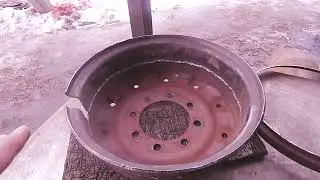 Диски для самолетной резины на тракторный прицеп