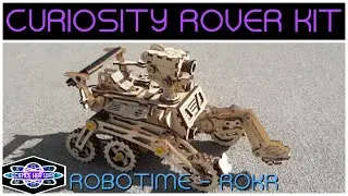 My First Wooden Toy Kit! | Curiosity Rover - Space Hunting | STEAM Product Reviews | RoboTime Roker