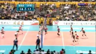 Semifinal 3 SET Parte 2 Mundial feminino de vôlei 2010 Brasil vs Japão