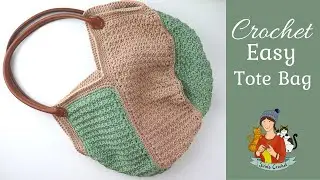 Crochet Easy Tote Bag