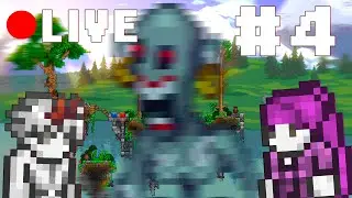 LIVE l Terraria Sky Block ลุยมิตินักขุดเหมือง #4