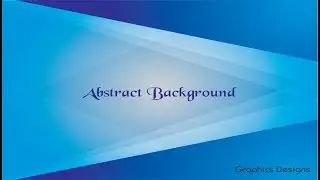 Coreldraw x7 Tutorial - Abstract Layer Background Design by Graphics Designs