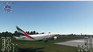 -56fpm landing at YMML #swiss001landing #777 #aviation #avgeek #igorzhorov #airlines