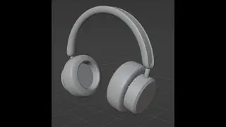Create headphone in Blender 3D
