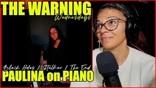 The Warning | Pau playing the piano Black Holes - Stalker - The End - Live | Reaction