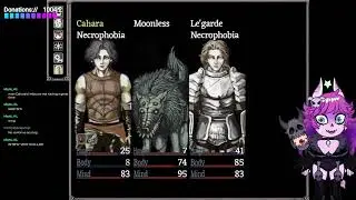 A typical battle in Fear & Hunger