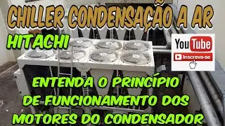 COMO FUNCIONAM OS MOTORES DO CONDENSADOR DO CHILLER HITACHI