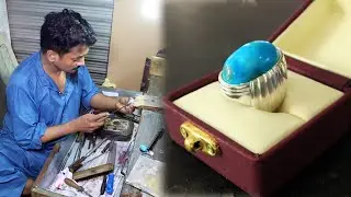 How to Silver Ring Casting Process ( Making a Pure Silver Ring )