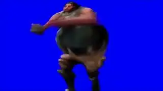 Fortnite Default Dance Bluescreen !!! No Copyright !!!
