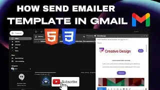 How send  html emailer template in gmail in hindi ?