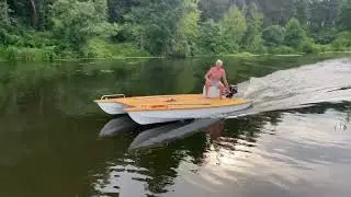 Испытания плотика для рыбалки и не только 27.07.2024.