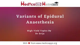 Variants of Epidural anesthesia