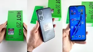 Infinix Hot 20 5G Unboxing - 120Hz 5G 50MP Smartphone Under $200!