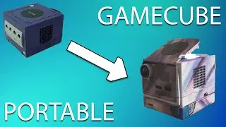 Man create Game Cube Portable | Retro Gaming | DIY Project | Tech Innovation by @Abrège