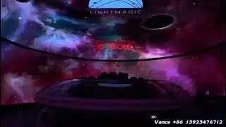 LED Dome Sphere Cinema with Motion Plaform