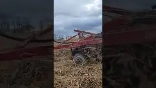 modern day farming on a little farm. #tractor #farmequipment