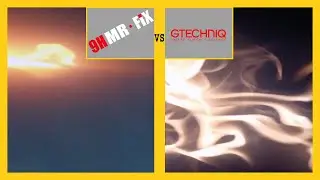 Nano Ceramic Coating Comparison:  9H Mr.Fix vs GTECHNIQ  (special fire test)