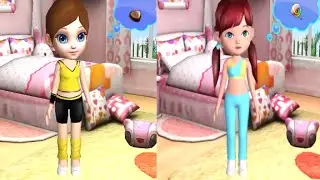 Mia My New Best Friend VS Ava The 3D Doll iPad Gameplay for Children HD