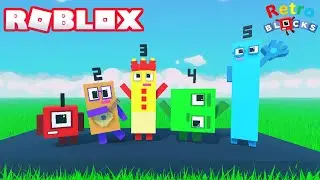 Numberblocks RETRO BLOX GAME | Roblox